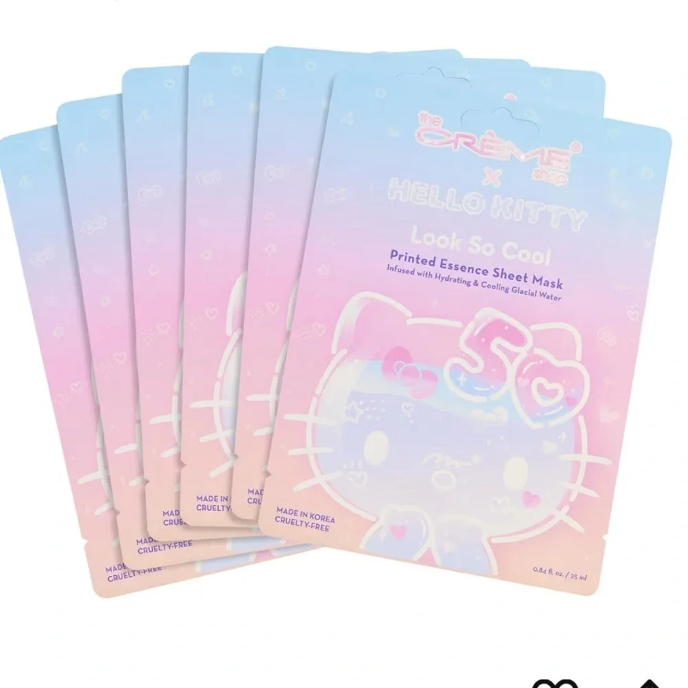 The Crème Shop x Hello Kitty Feel So Clear Printed Essence Sheet Mask